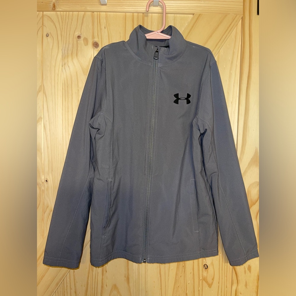 Under Armour Charcoal Zip-Up Jacket